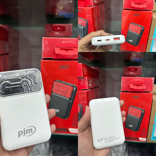PJM 22.5W Fast Charging Power Bank - 10000mAh Portable Charger